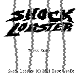 Shocklobster (Homebrew) — Title screen